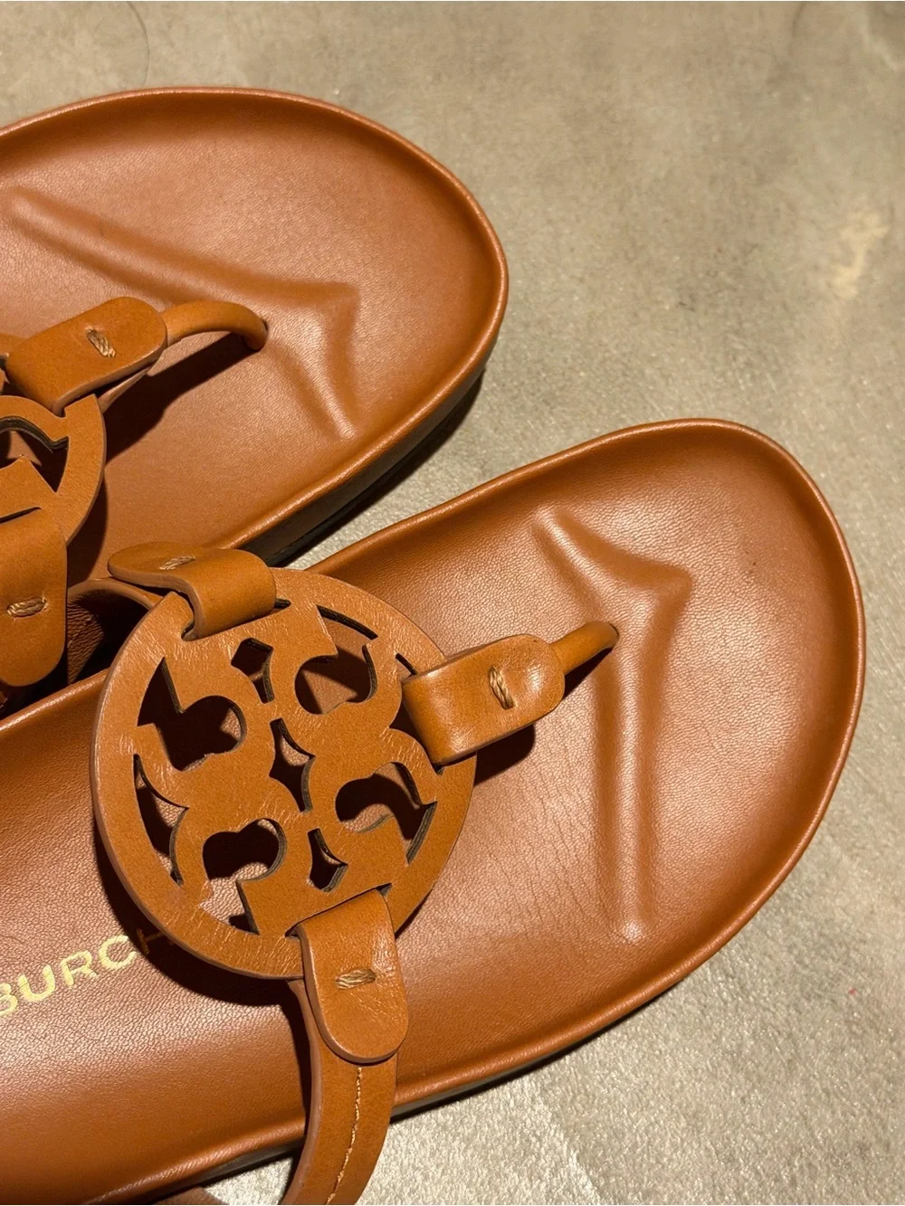 Tory Burch Leather Miller Sandals